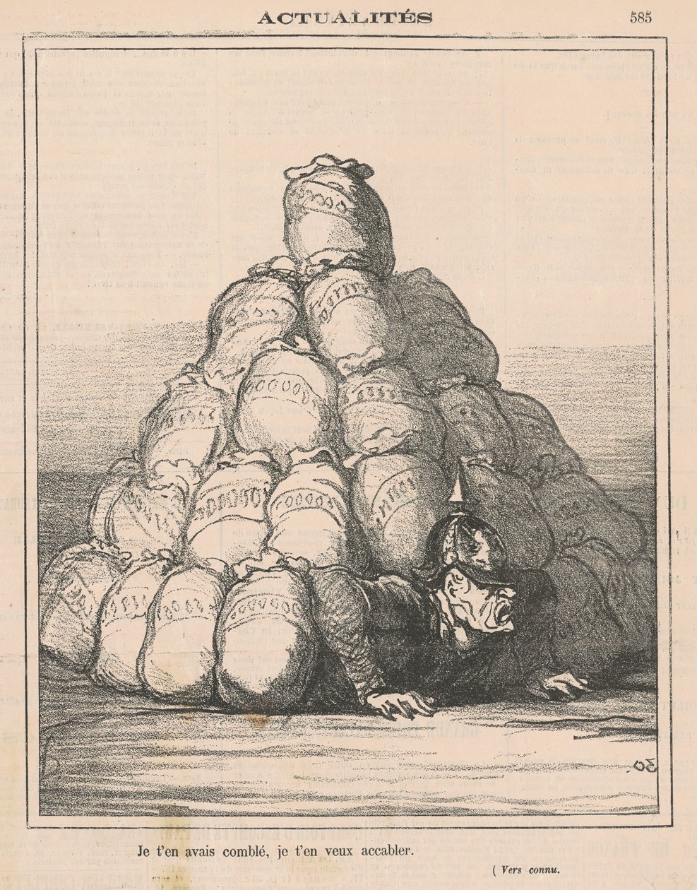 betöltöttem... alkotó: Honoré Daumier