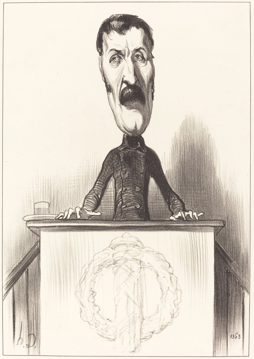 Jules Bastide alkotó: Honoré Daumier