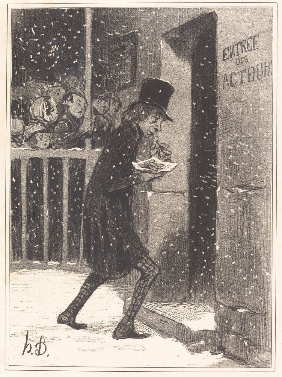 A kötéltáncos színész alkotó: Honoré Daumier