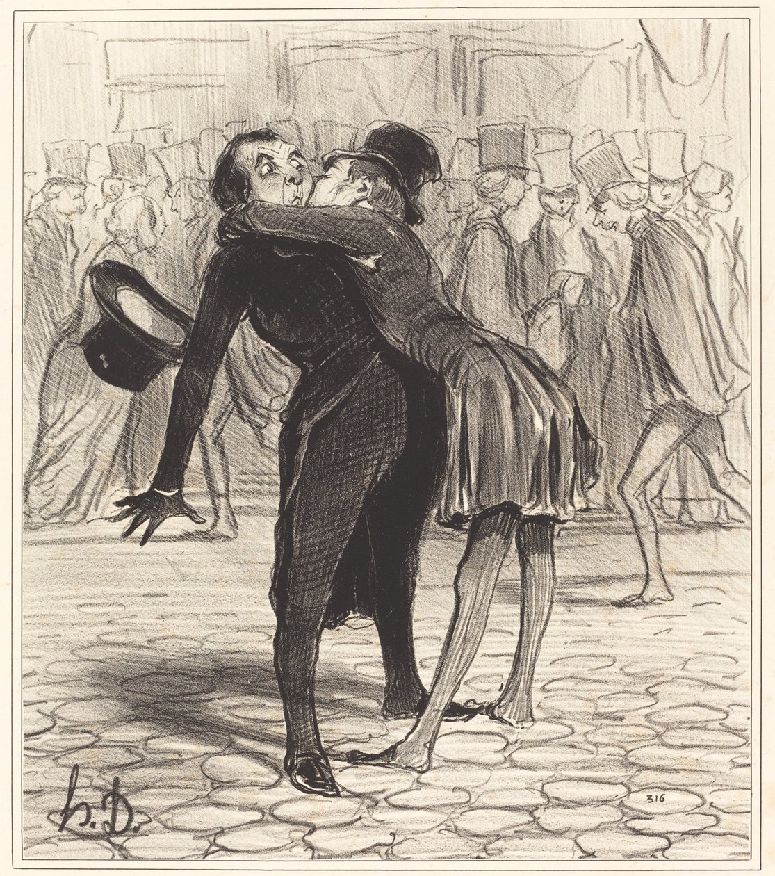 egyetemi barát alkotó: Honoré Daumier