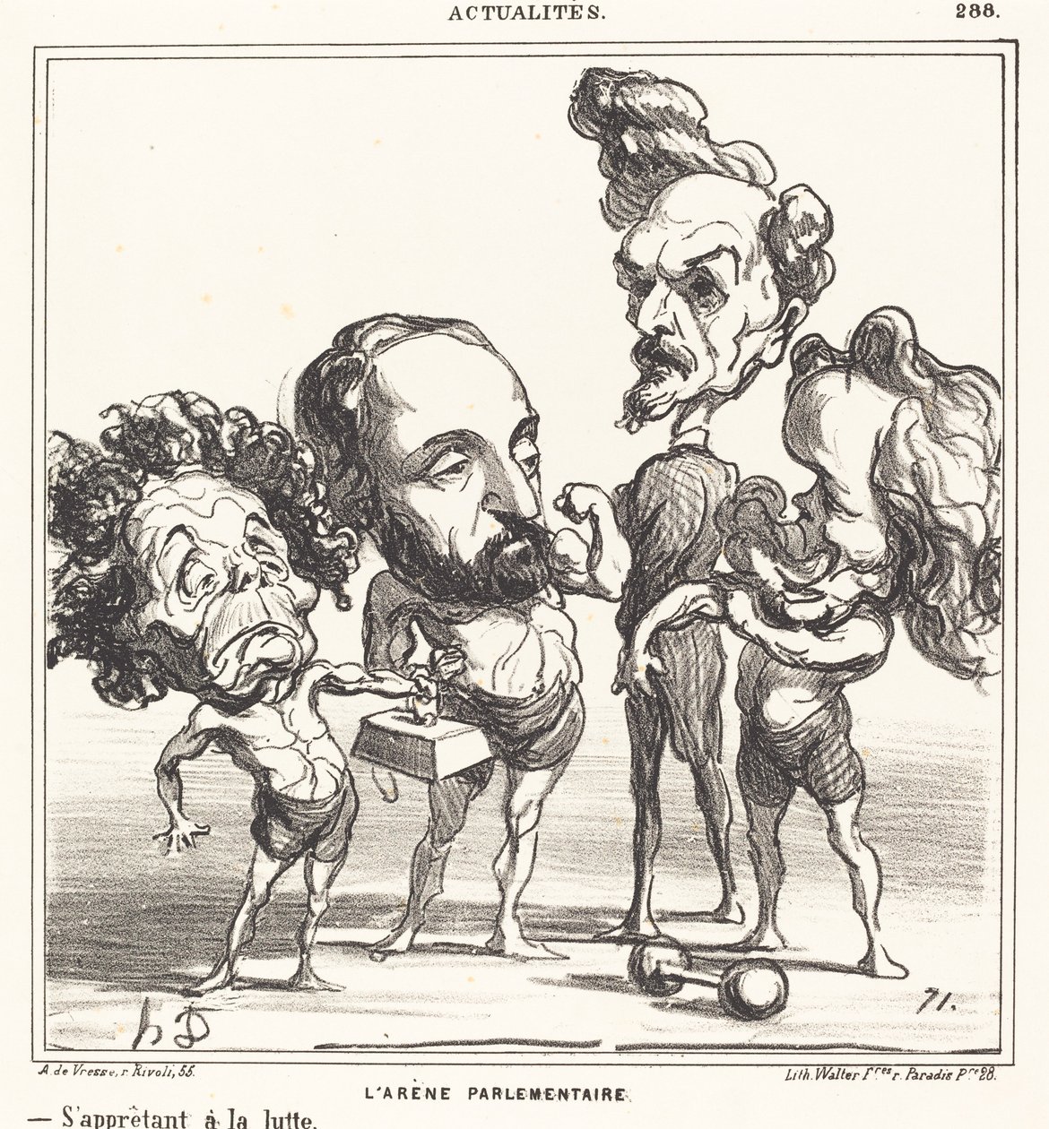A parlamenti aréna alkotó: Honoré Daumier