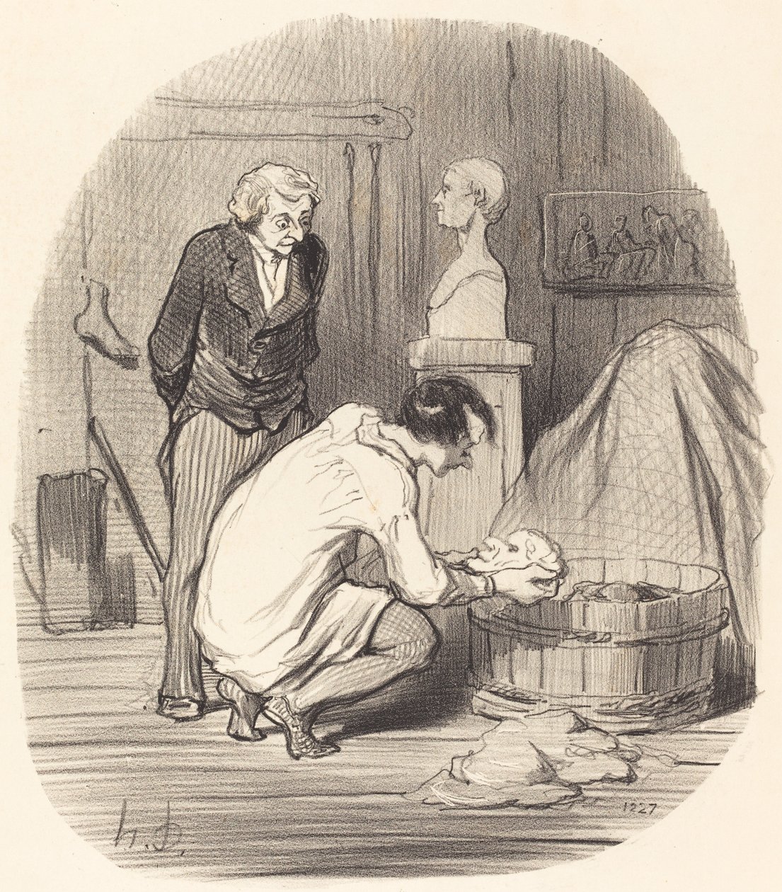 A művész – ez az!... alkotó: Honoré Daumier