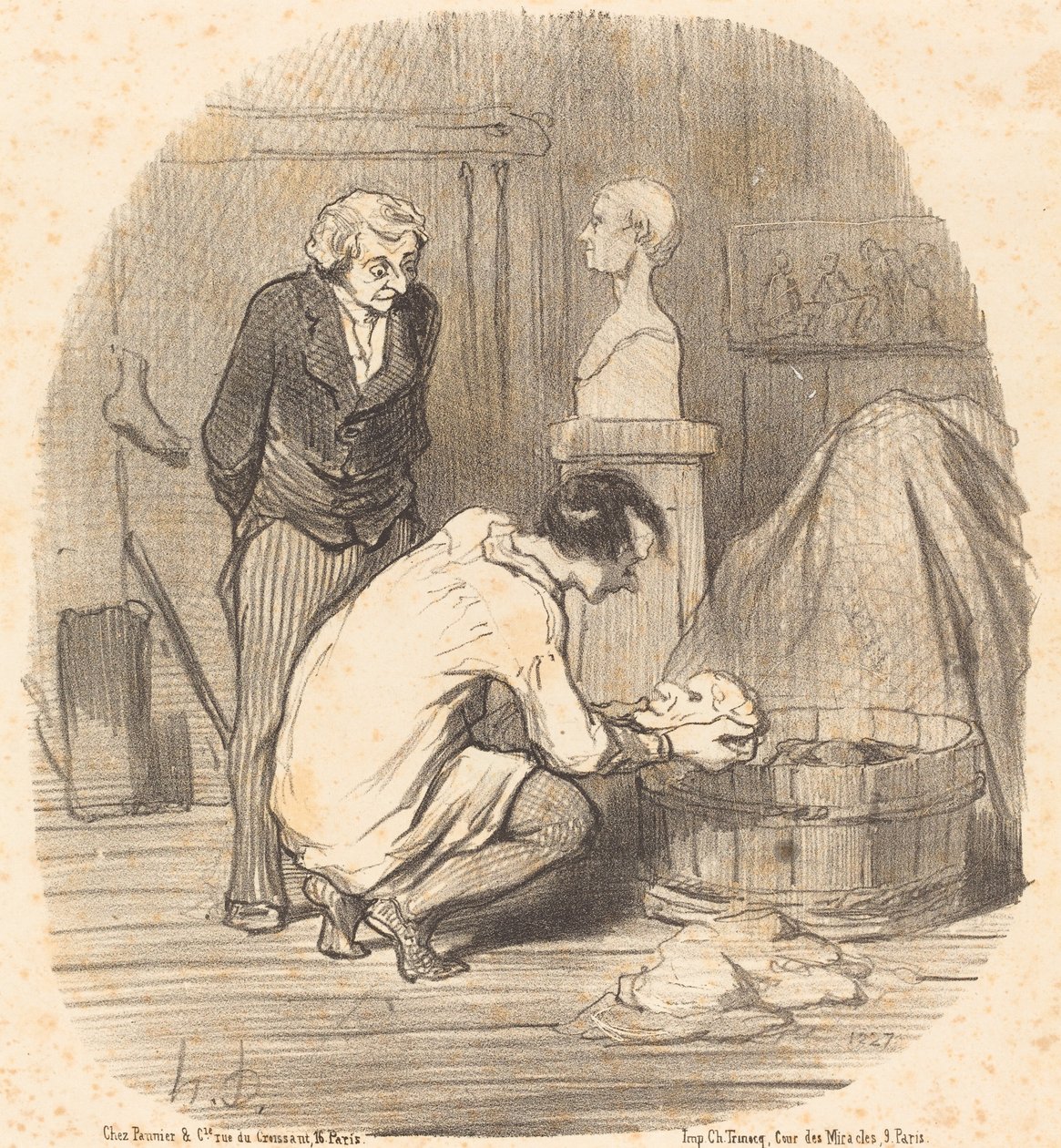 A művész – ez az!... alkotó: Honoré Daumier