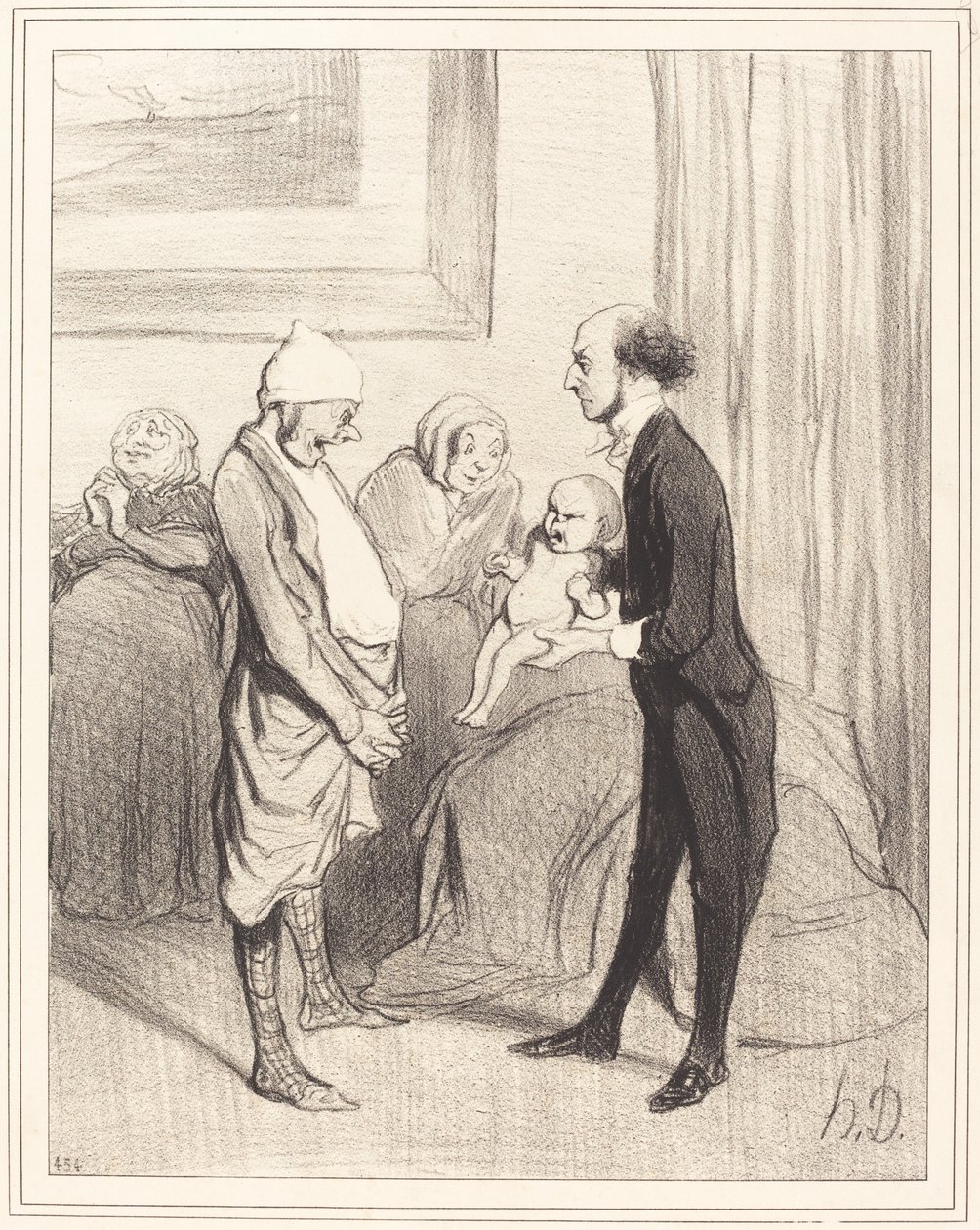 Belépés az életbe alkotó: Honoré Daumier