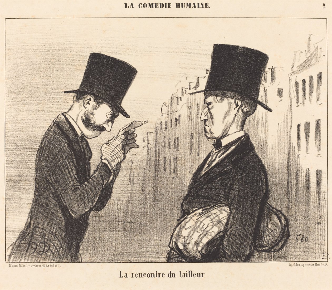 A szabó találkozó alkotó: Honoré Daumier