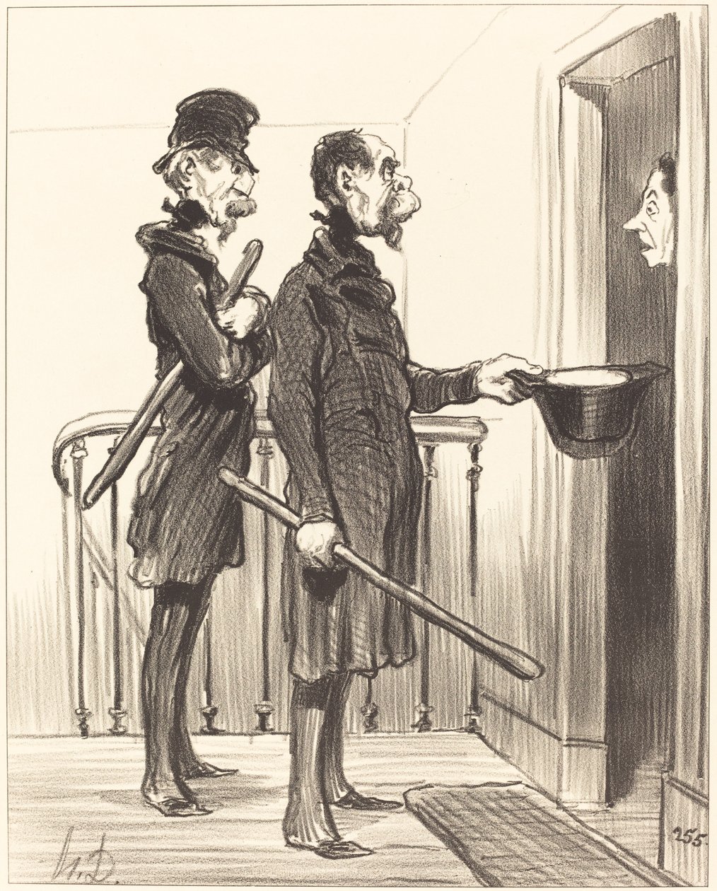 Napóleoni előfizetés alkotó: Honoré Daumier