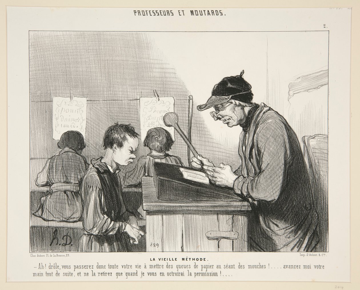Az öreg M alkotó: Honoré Daumier
