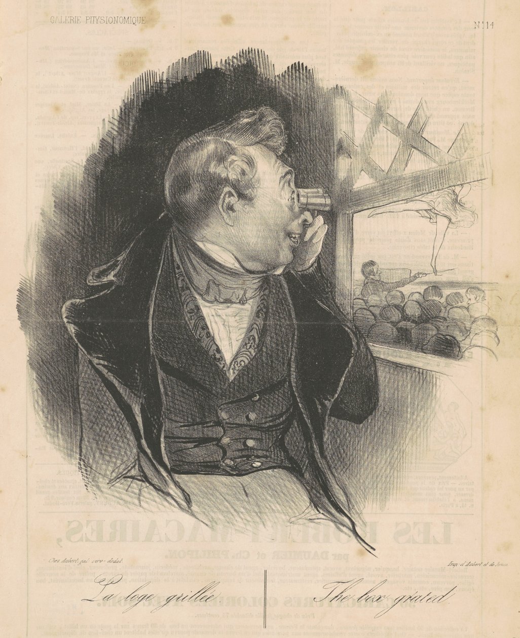 A grillezett szállás alkotó: Honoré Daumier