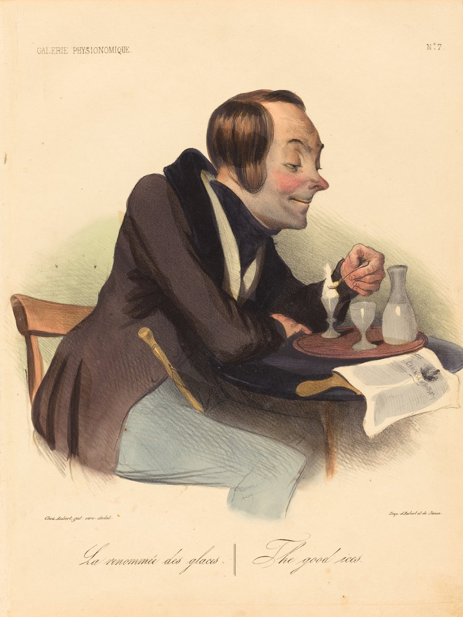 A fagylalt hírneve alkotó: Honoré Daumier