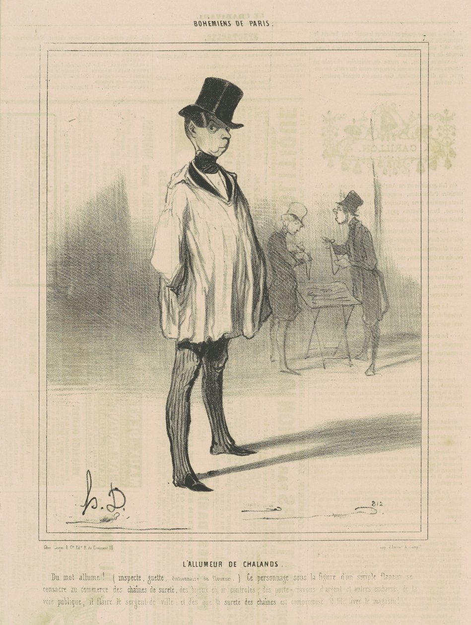 A bárkák öngyújtója alkotó: Honoré Daumier