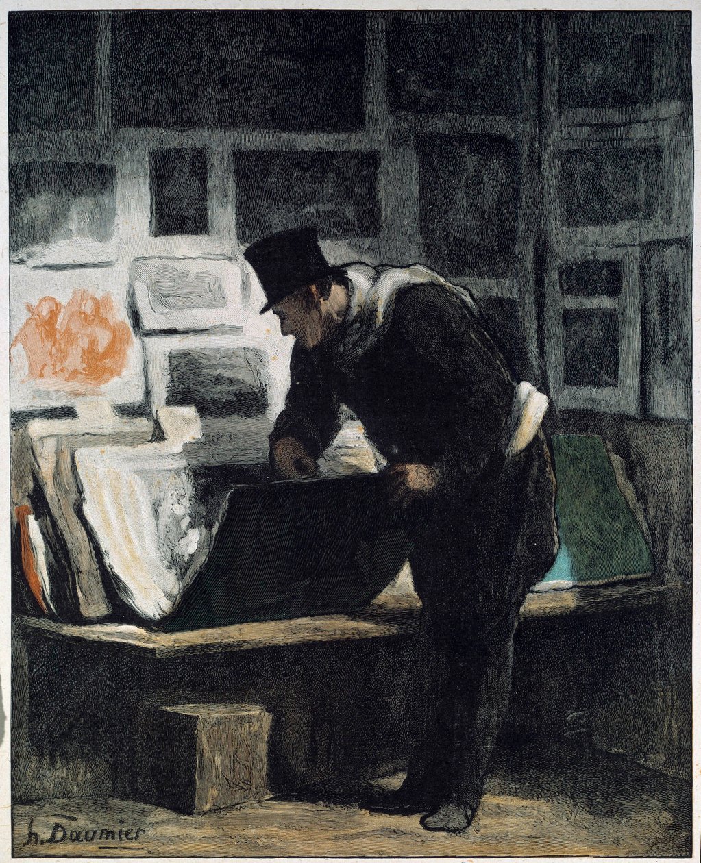 L"amatőr d"nyomatok Honore Daumier rajza alkotó: Honoré Daumier