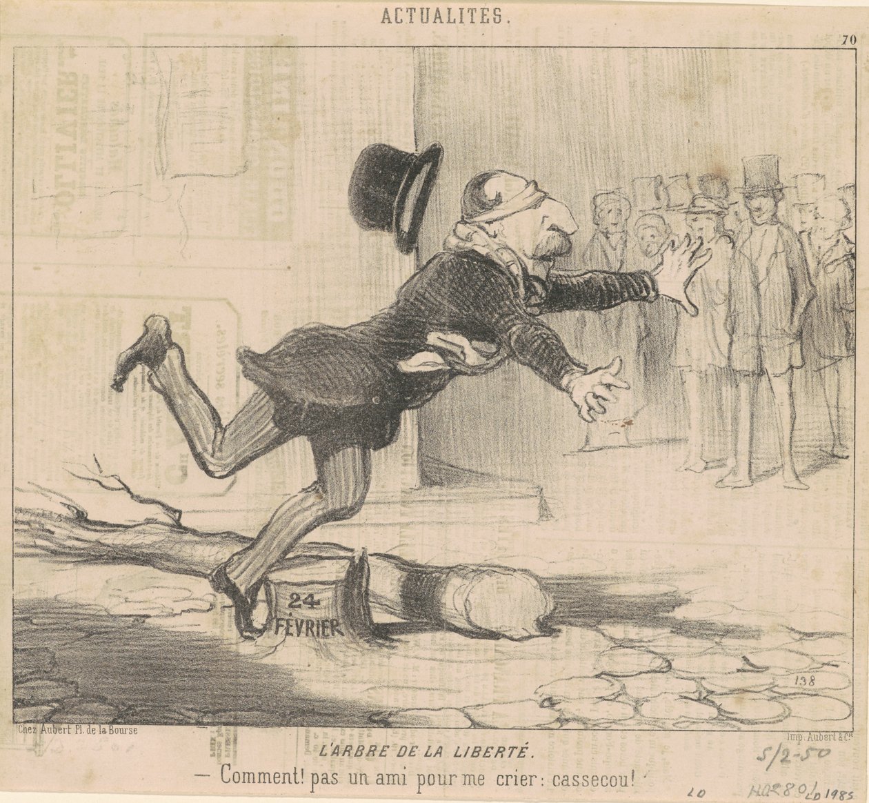 A Szabadság fája alkotó: Honoré Daumier