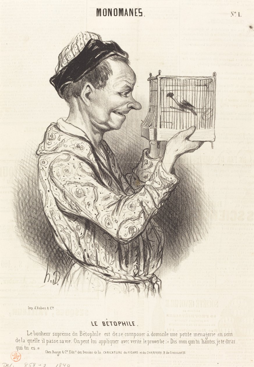 A betofil alkotó: Honoré Daumier
