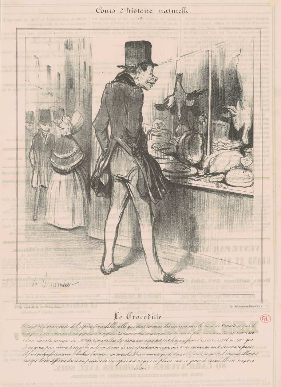 A krokodil alkotó: Honoré Daumier