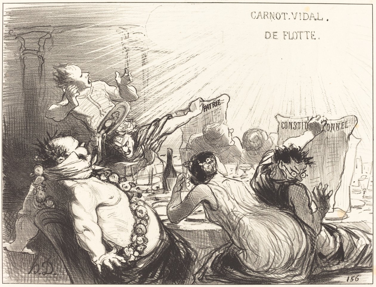 Baltazar-Véron ünnepe alkotó: Honoré Daumier