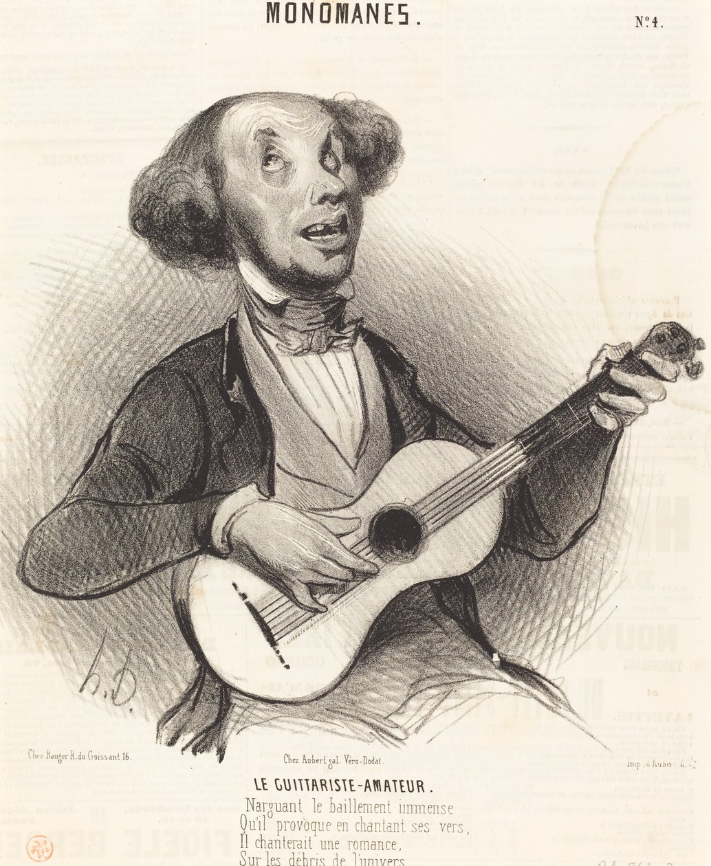A gitáros-amatőr alkotó: Honoré Daumier