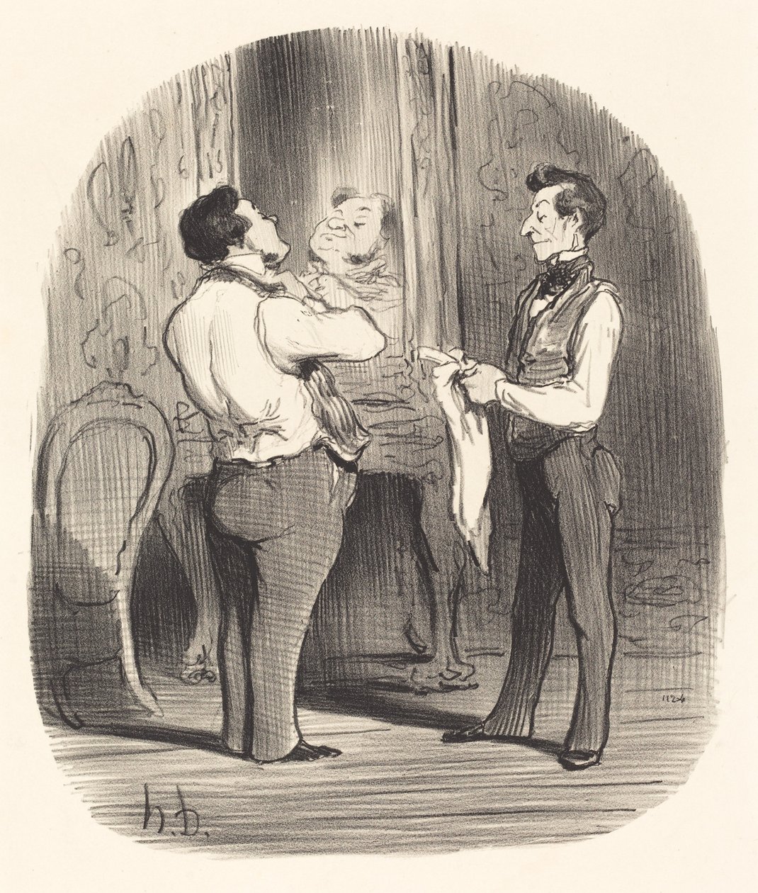 A nap, amikor hódításról van szó alkotó: Honoré Daumier