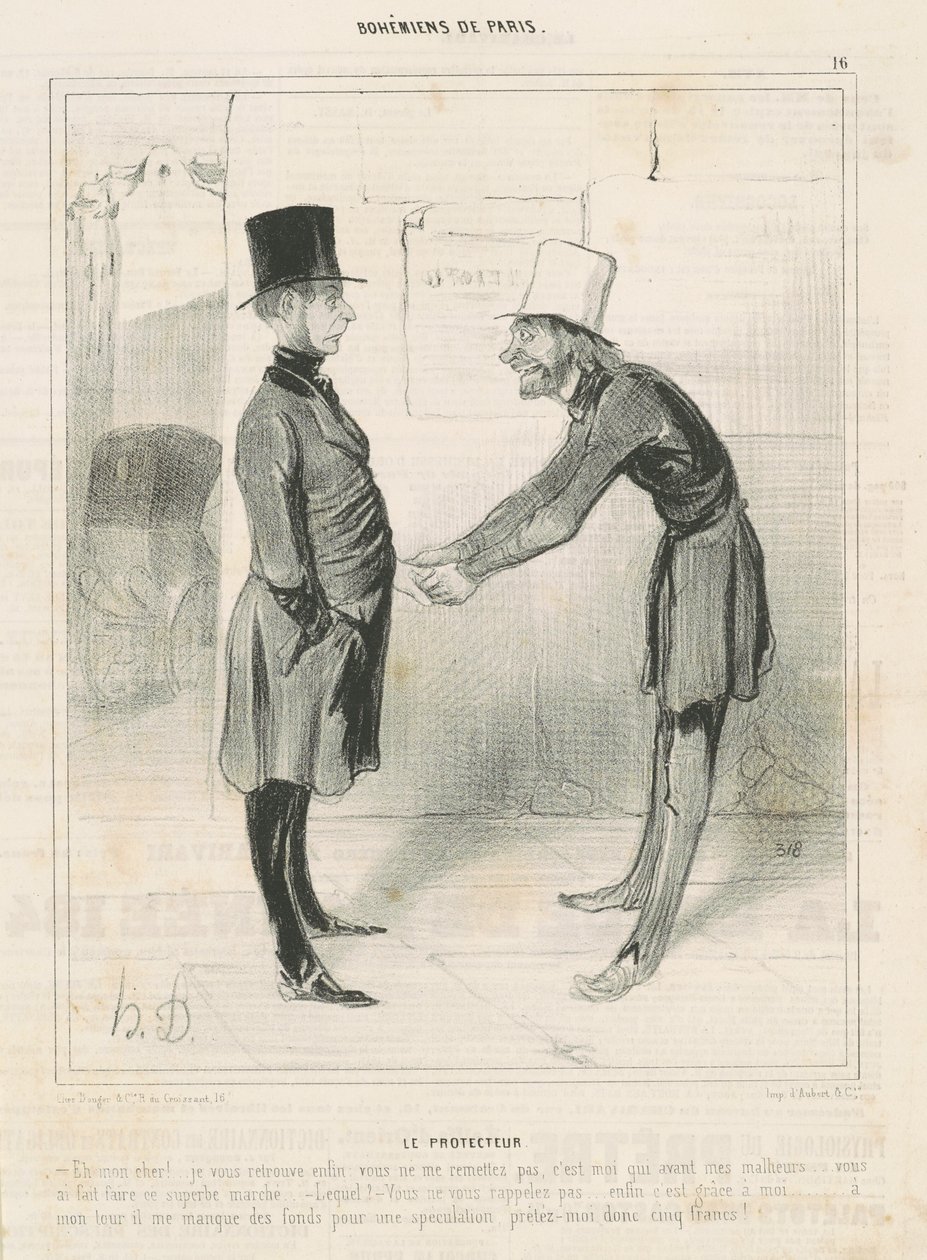 A védelmező alkotó: Honoré Daumier