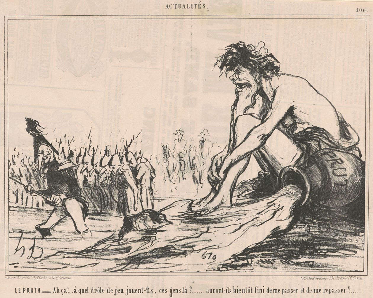Le Pruth alkotó: Honoré Daumier