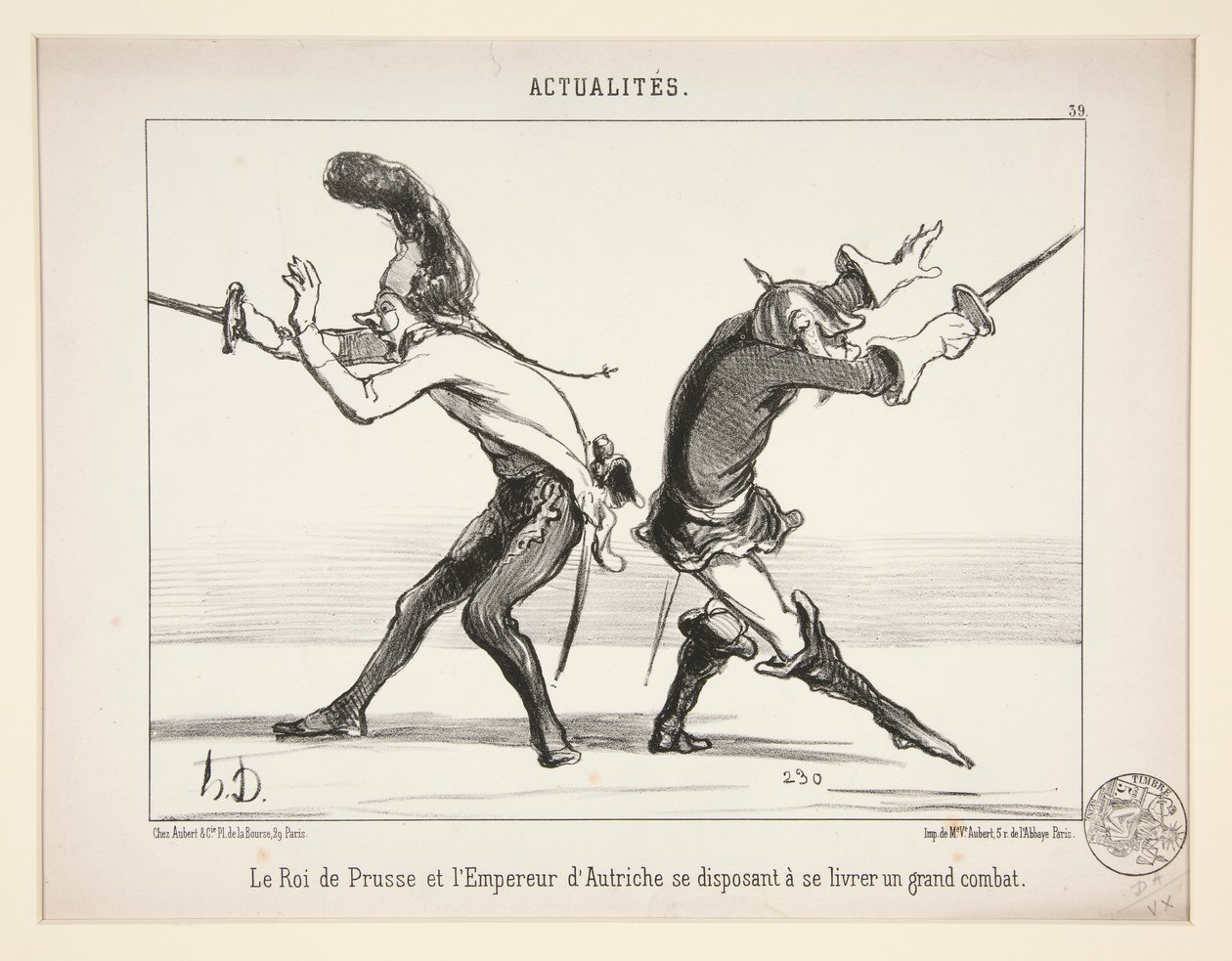 A porosz király és a alkotó: Honoré Daumier