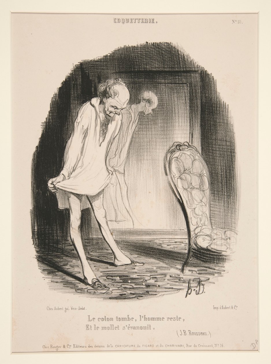 Cotton falls, l alkotó: Honoré Daumier