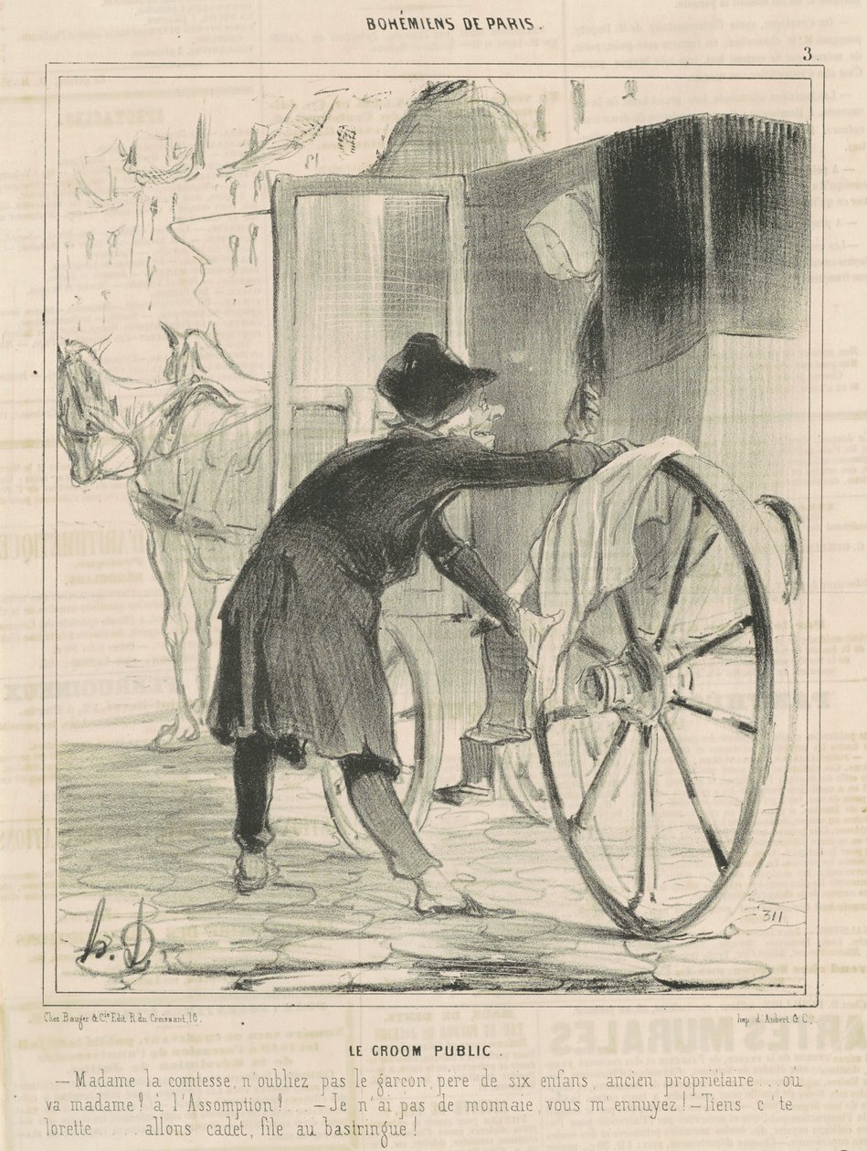 Le groom public alkotó: Honoré Daumier