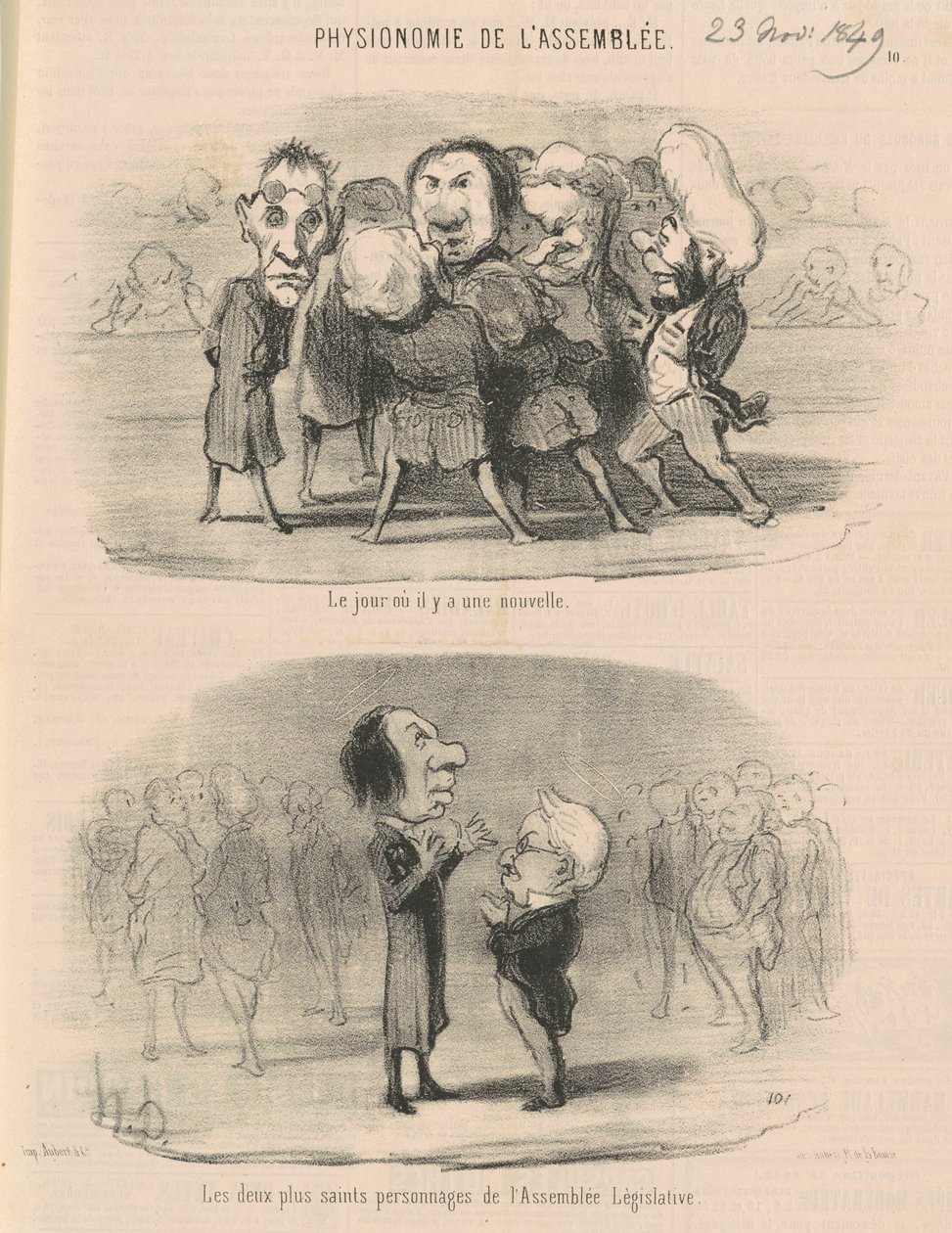 Az a nap, amikor hírek vannak alkotó: Honoré Daumier