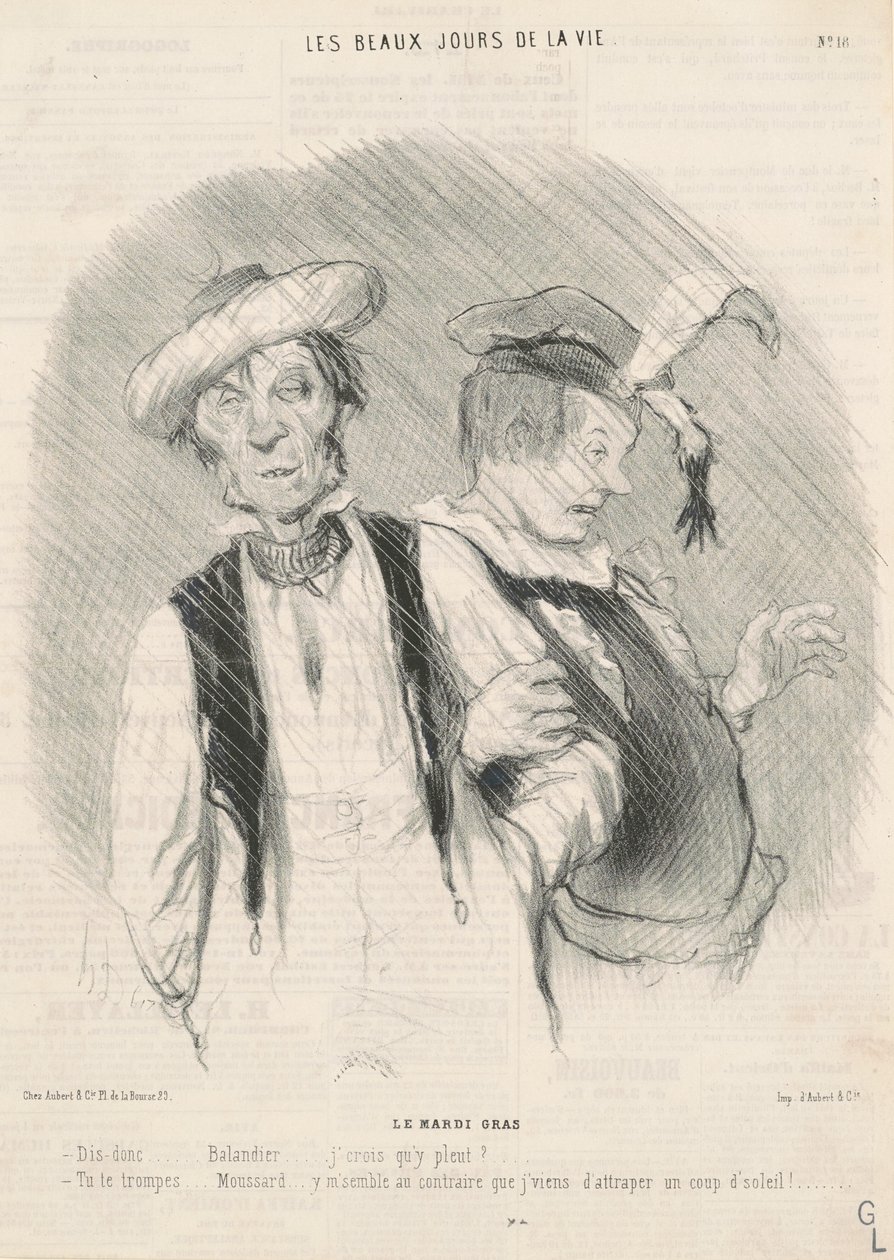 Kövér kedd alkotó: Honoré Daumier
