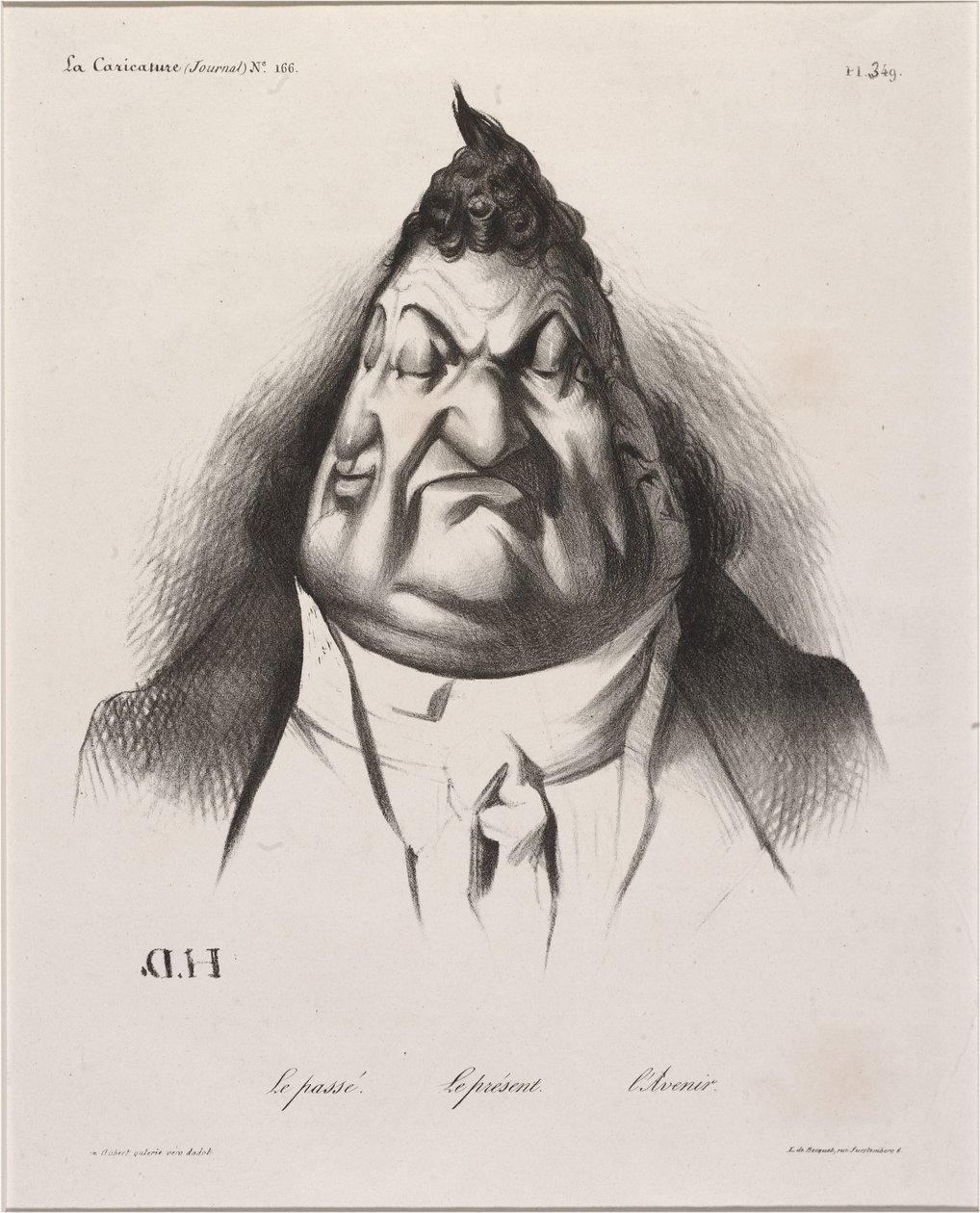 A múlt - a jelen - a jövő alkotó: Honoré Daumier