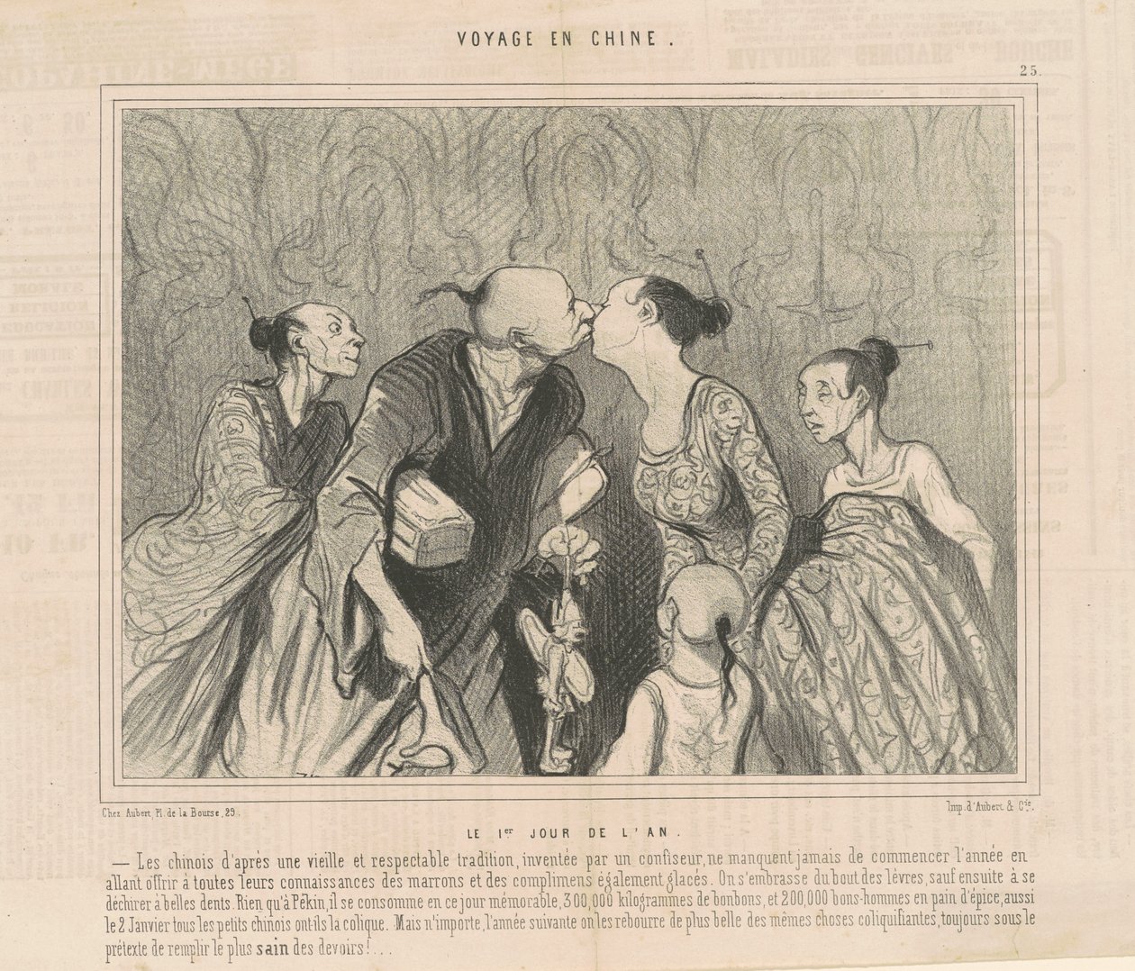 Az év első napja alkotó: Honoré Daumier