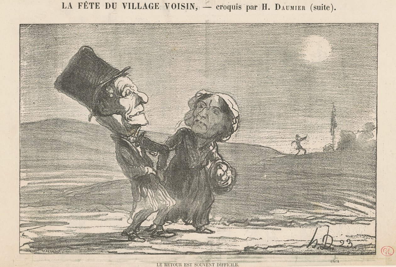 A visszatérés gyakran nehéz alkotó: Honoré Daumier