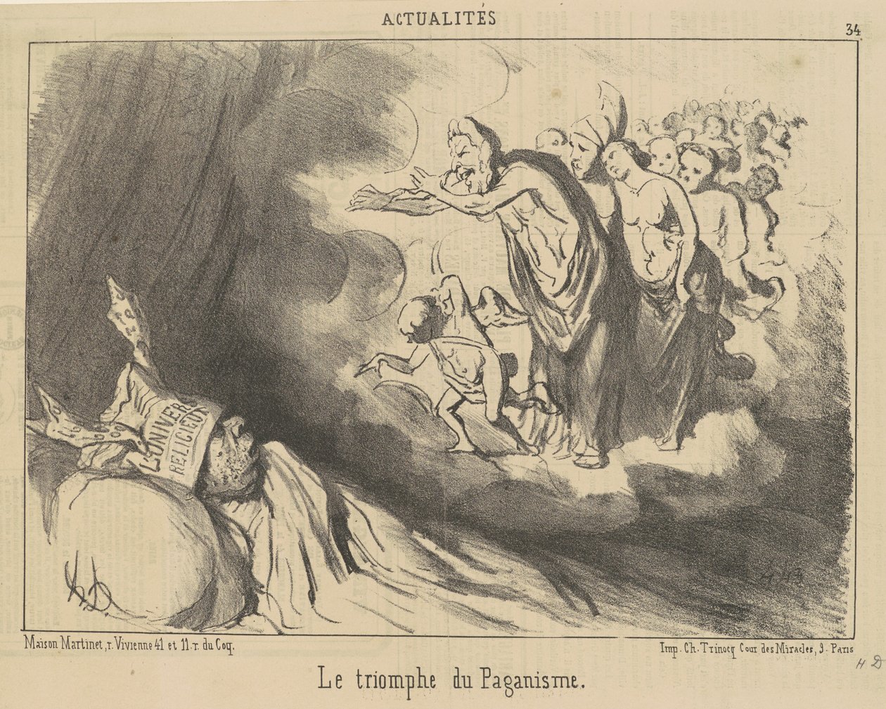 A pogányság diadala alkotó: Honoré Daumier