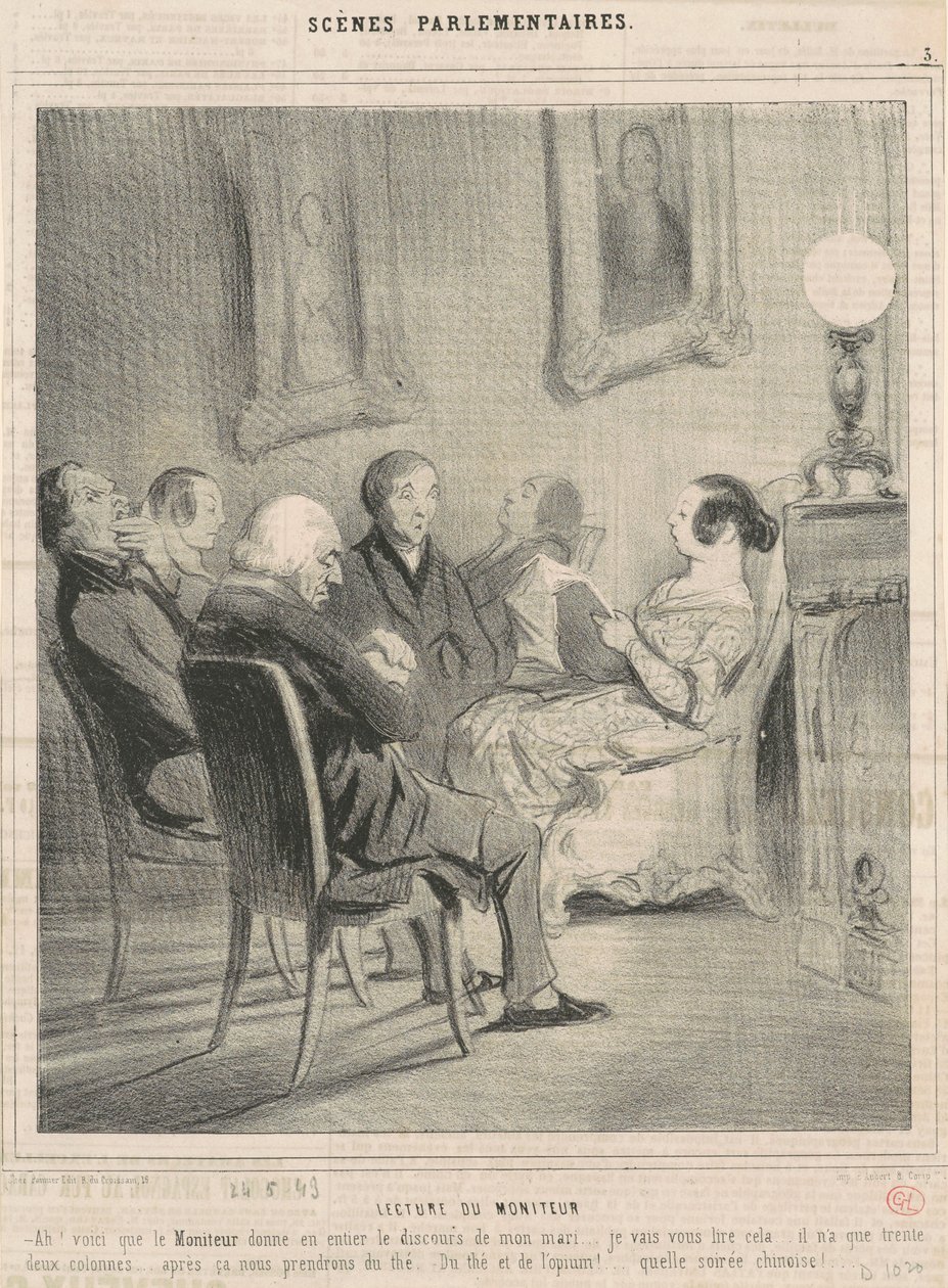 monitor lejátszó alkotó: Honoré Daumier