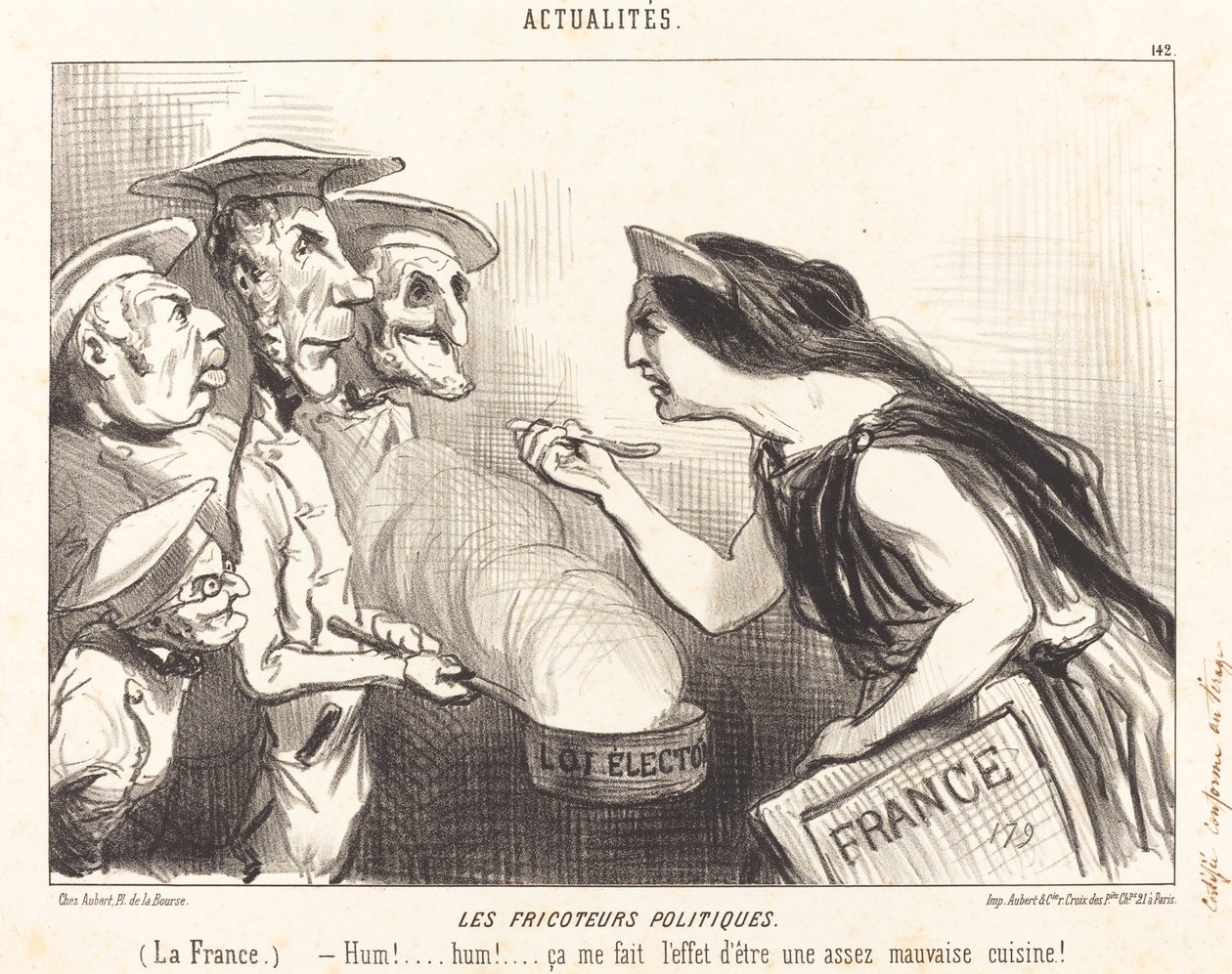 A politikai fricoteurs alkotó: Honoré Daumier