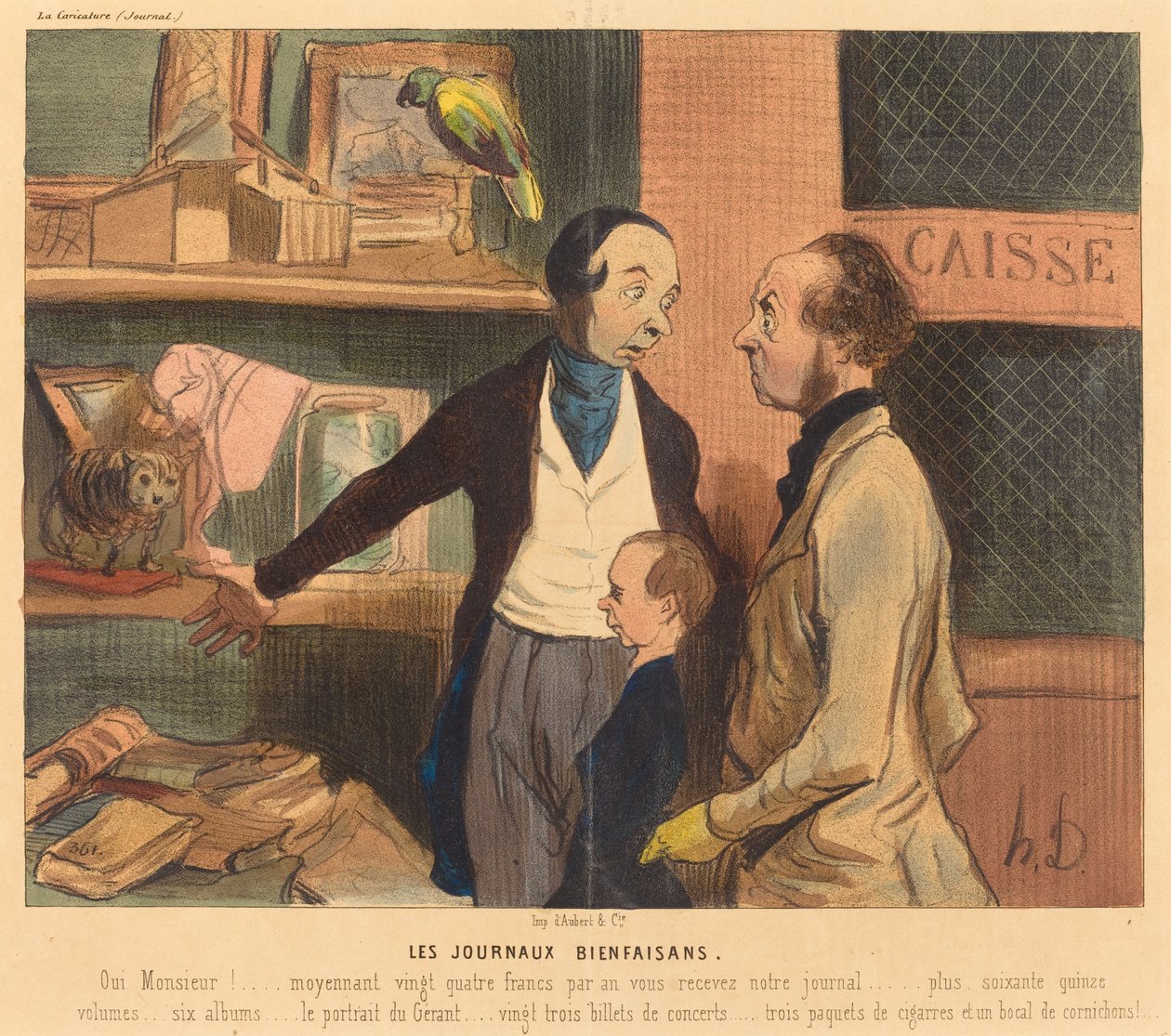 Jótékony Lapok alkotó: Honoré Daumier