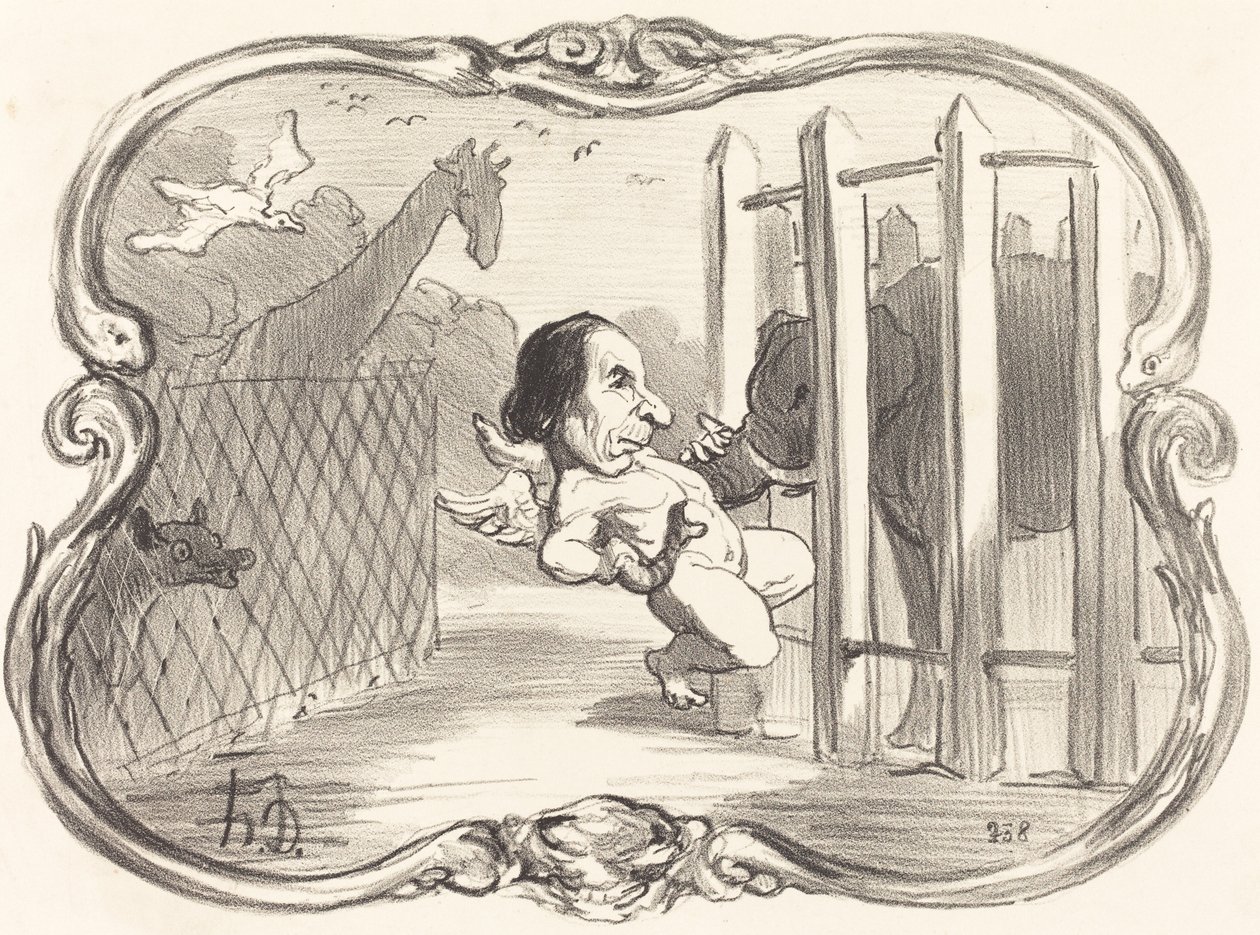 Dumas vegyész szerencsétlenségei alkotó: Honoré Daumier