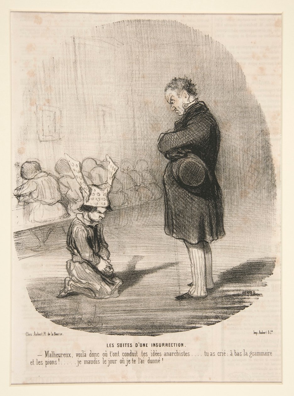 A lakosztályok alkotó: Honoré Daumier
