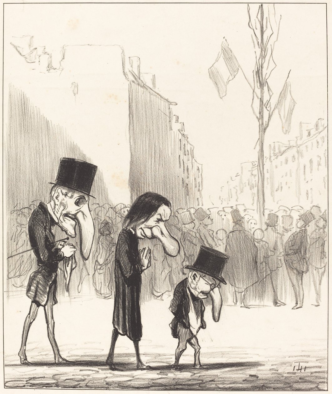 A három kis szent alkotó: Honoré Daumier