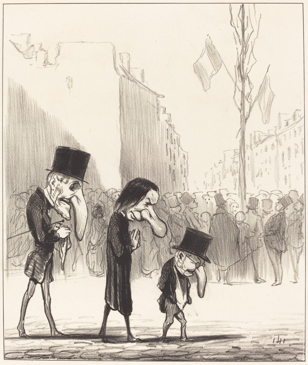 A három kis szent alkotó: Honoré Daumier