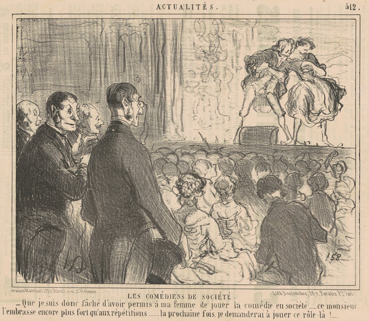 A közösségi humoristák alkotó: Honoré Daumier