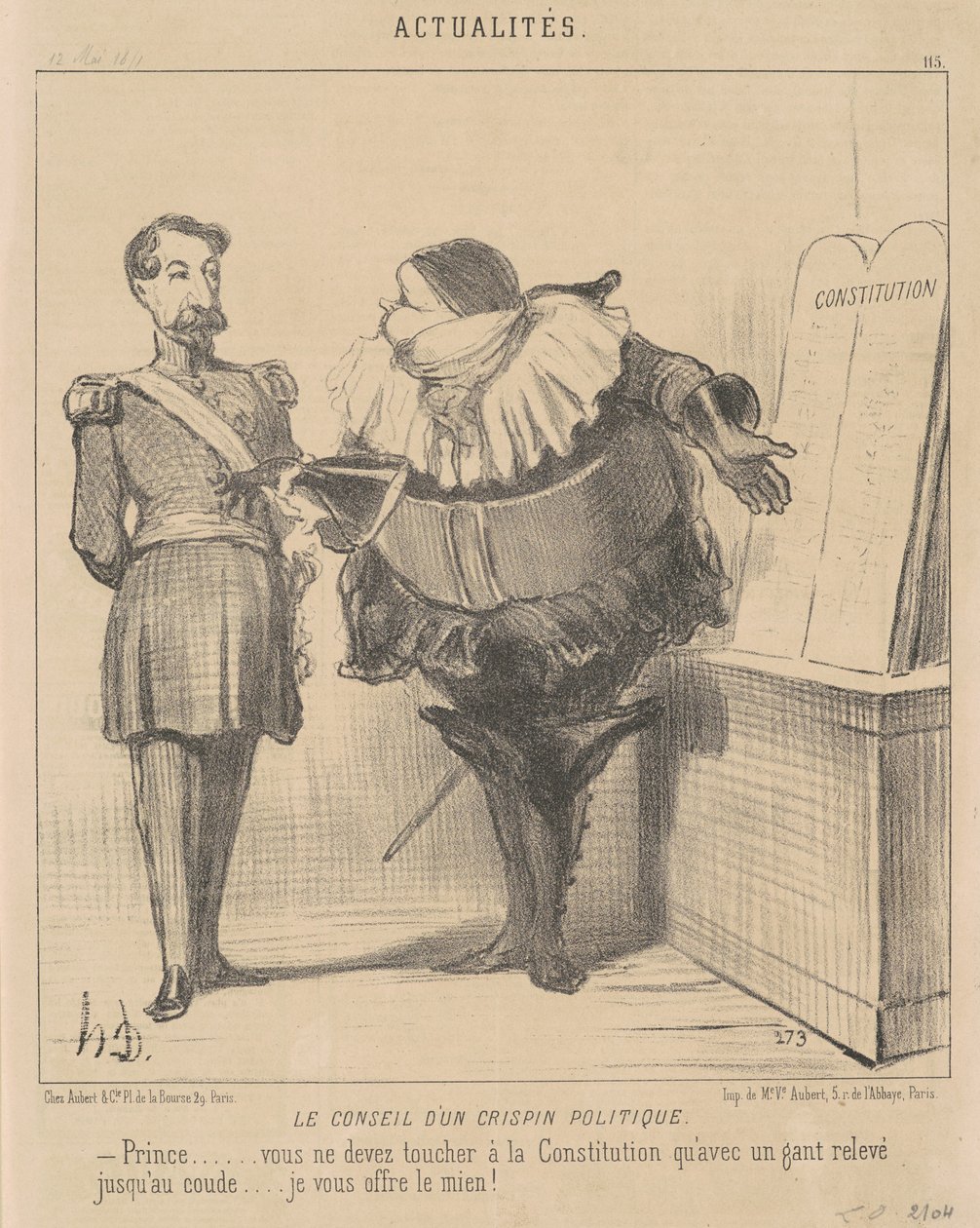A politikai bunkók alkotó: Honoré Daumier