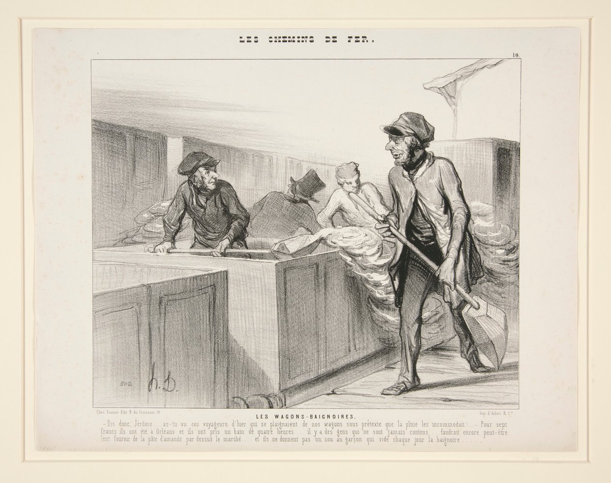 The Bath Cars: Hé, Jerome alkotó: Honoré Daumier