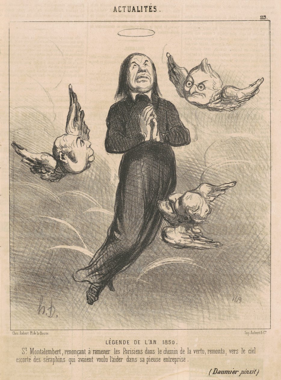 Az 1850-es év legendája alkotó: Honoré Daumier