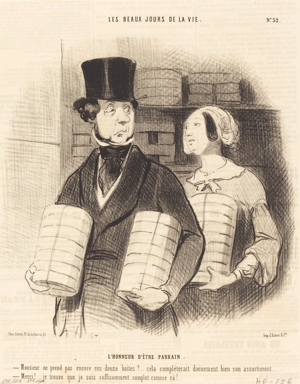 A megtiszteltetés, hogy szponzor lehetek alkotó: Honoré Daumier