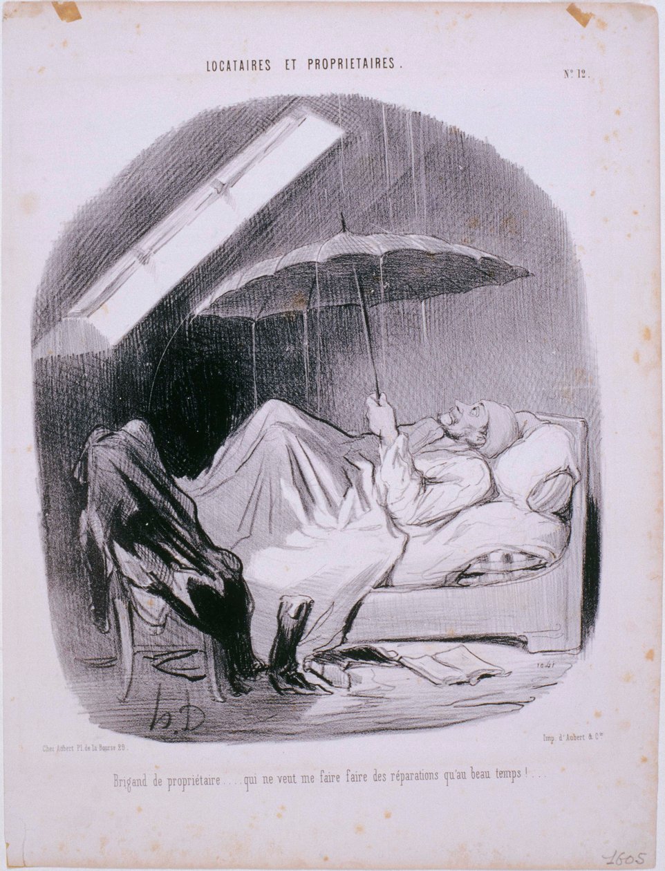 Bérlők és földesurak - Landlord Brigand alkotó: Honoré Daumier