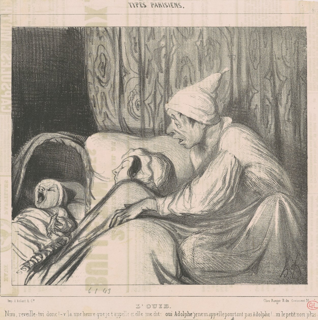 meghallgatás alkotó: Honoré Daumier
