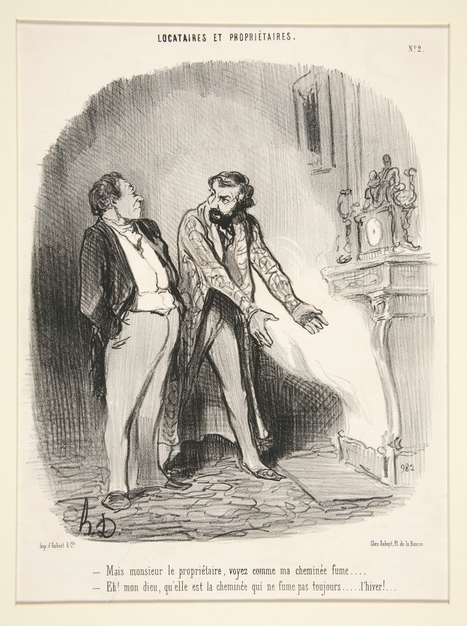 De tulajdonos úr alkotó: Honoré Daumier