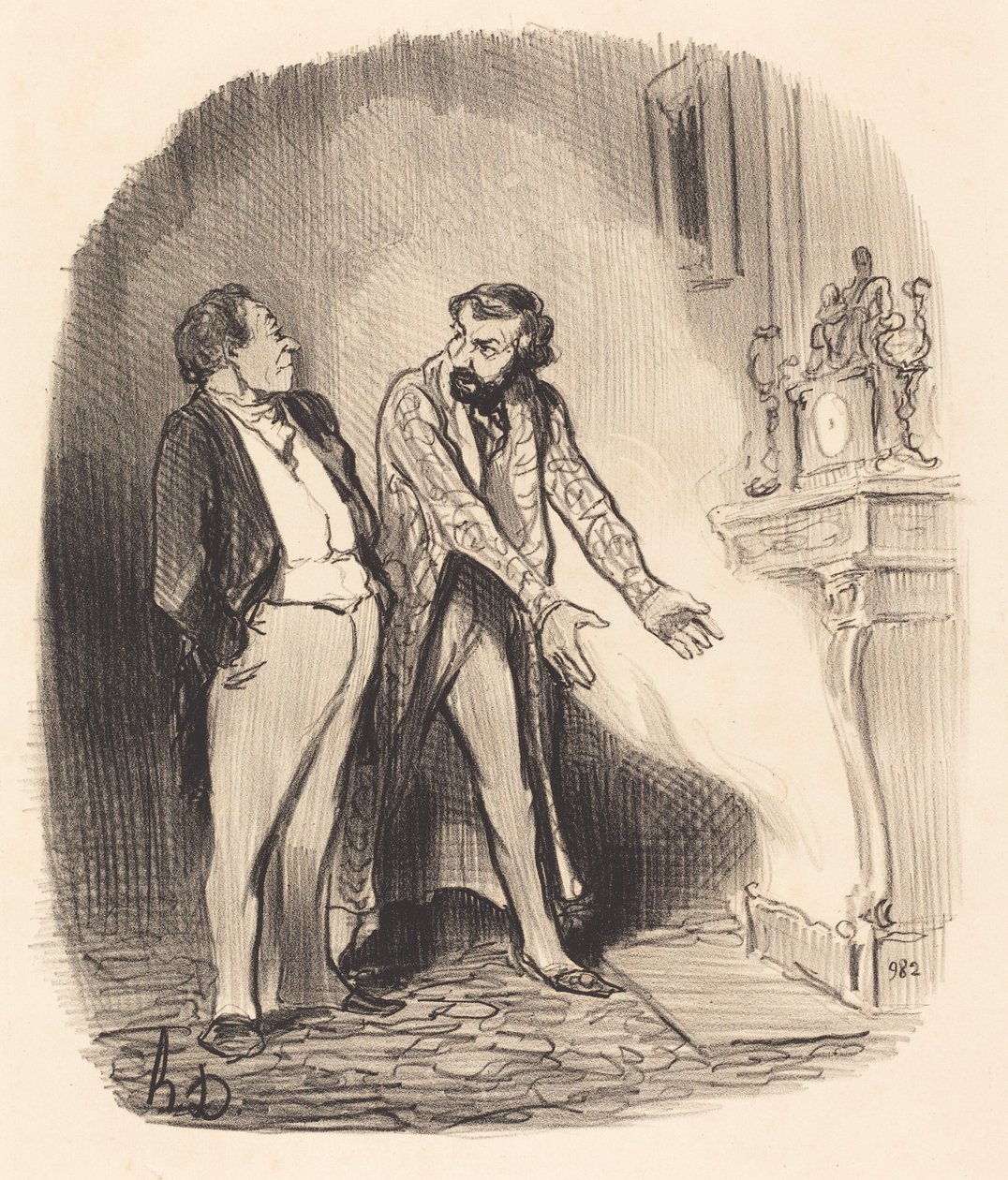 De tulajdonos úr, lásd... alkotó: Honoré Daumier