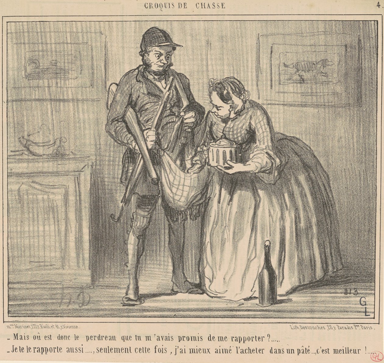De hol van a fogoly alkotó: Honoré Daumier