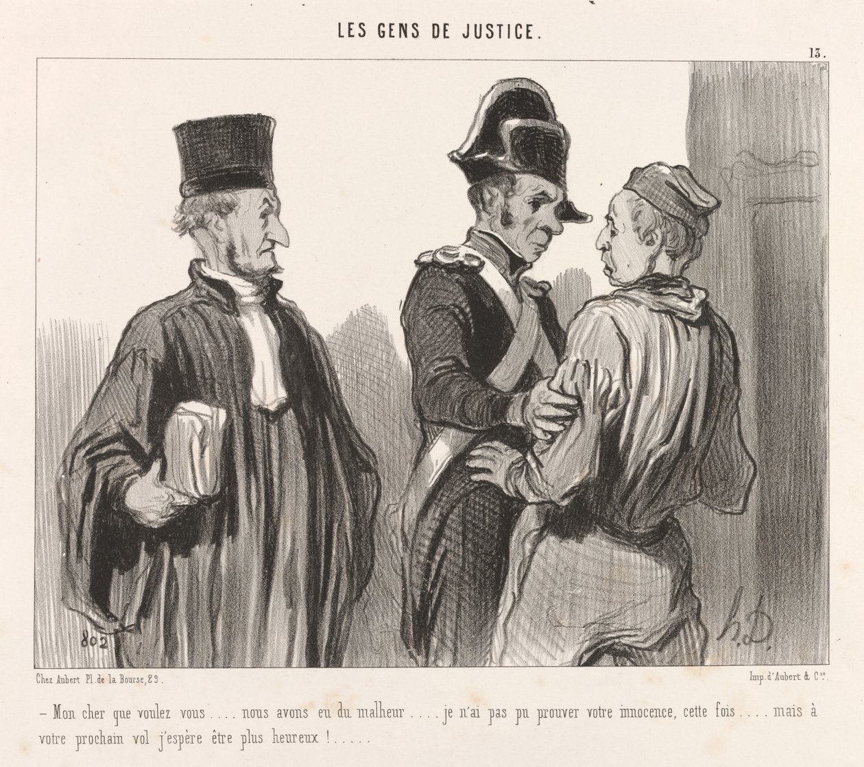 Kedvesem mit akarsz... alkotó: Honoré Daumier